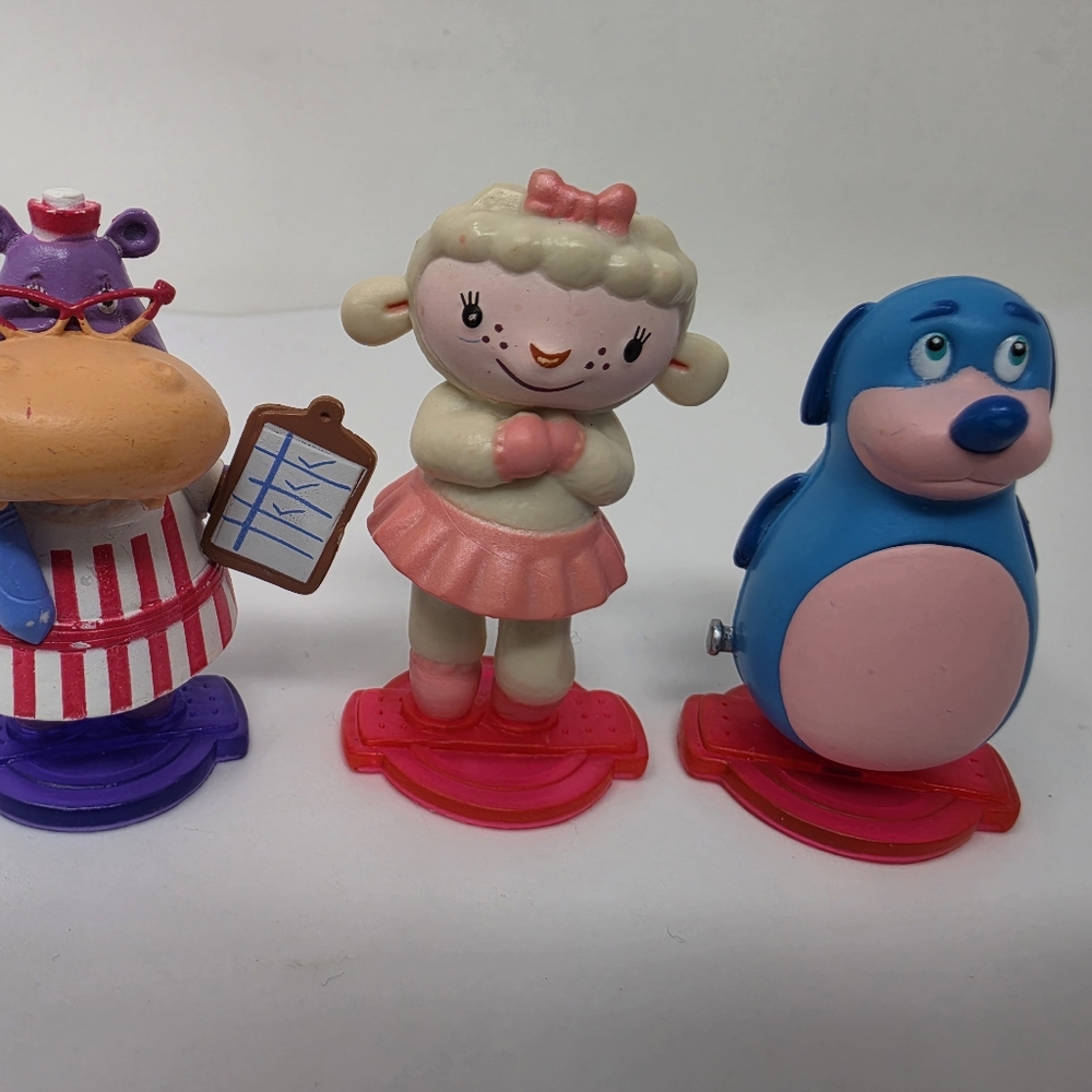Disney Doc Mc Stuffin Toy Lot of 3